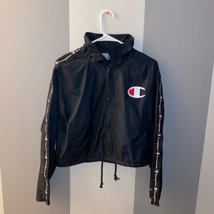 A Champion rain jacket!